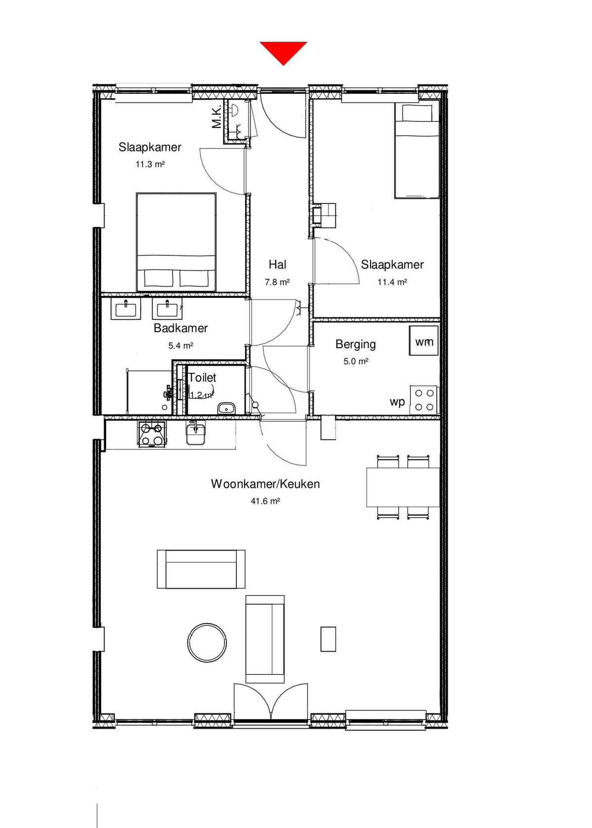 appartement Sint Maartenstraat Oosterhout - Afbeelding 5