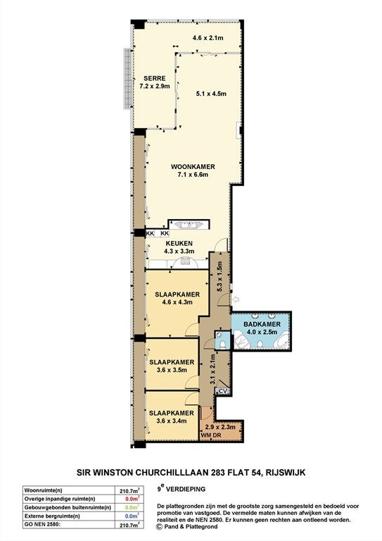 appartement Sir Winston Churchillln Rijswijk - Afbeelding 2