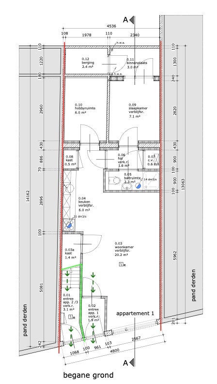 appartement Sophiastraat Leiden - Afbeelding 2