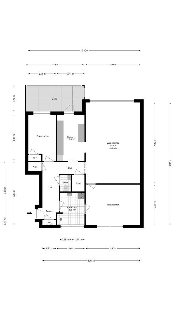 appartement Sprokkelenburg Gorinchem - Afbeelding 3