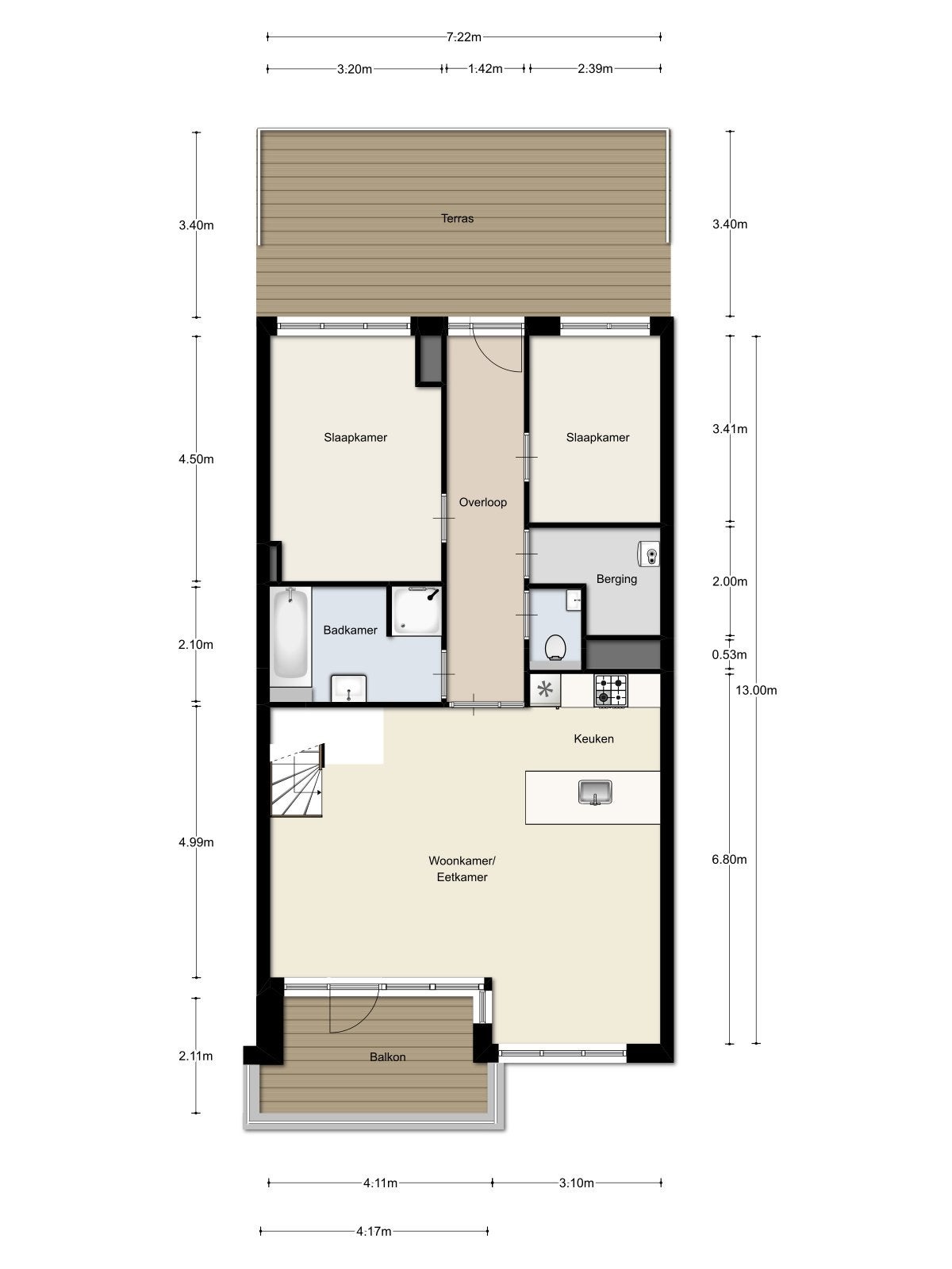 appartement Tertsweg Rosmalen - Afbeelding 3