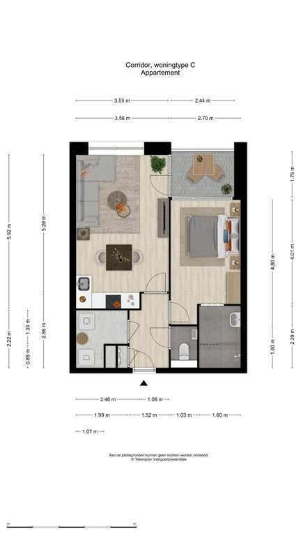 appartement Tuinstraat Veenendaal - Afbeelding 3