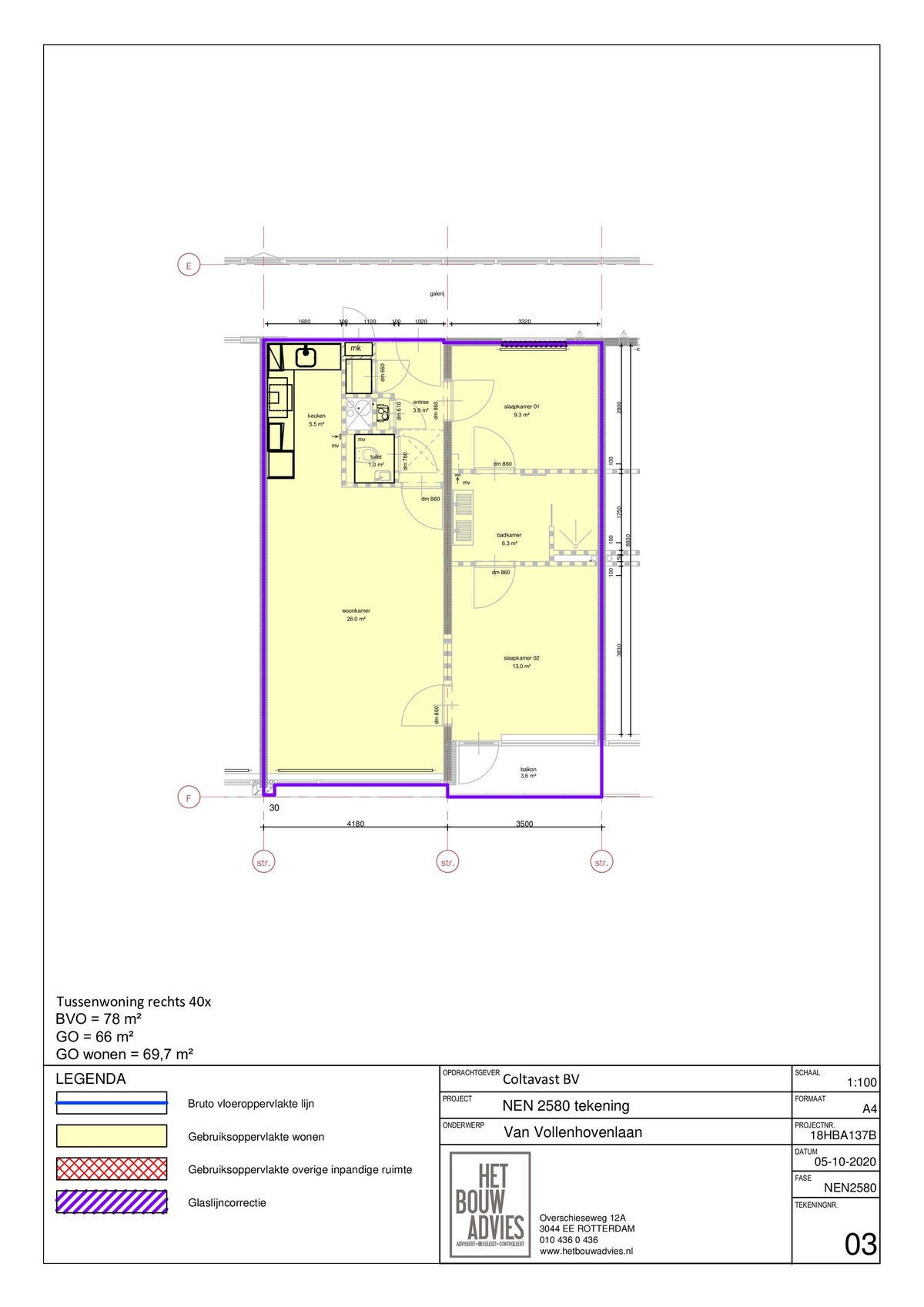 appartement Van Vollenhovenlaan Utrecht - Afbeelding 2