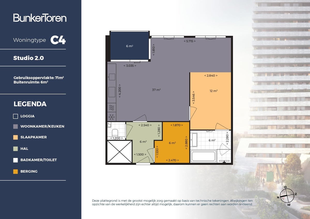 appartement Vincent van den Heuvellaan Eindhoven - Afbeelding 2