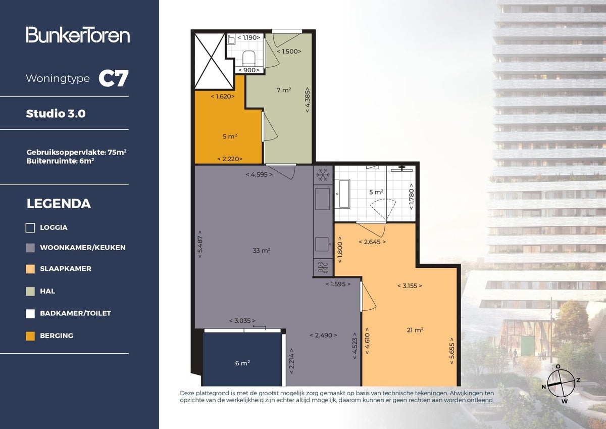 appartement Vincent van den Heuvellaan Eindhoven - Afbeelding 2