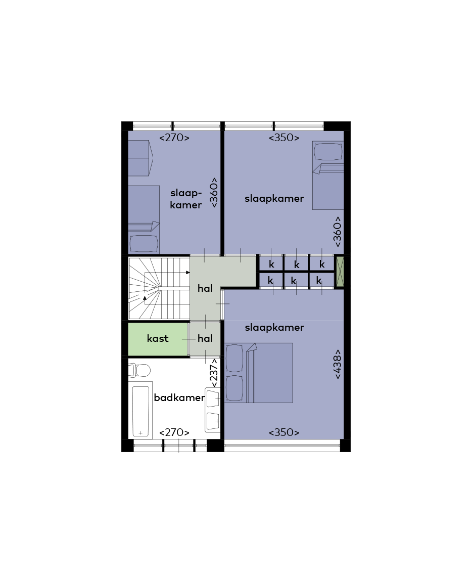 huis Atmosfeerstraat Dordrecht - Afbeelding 2