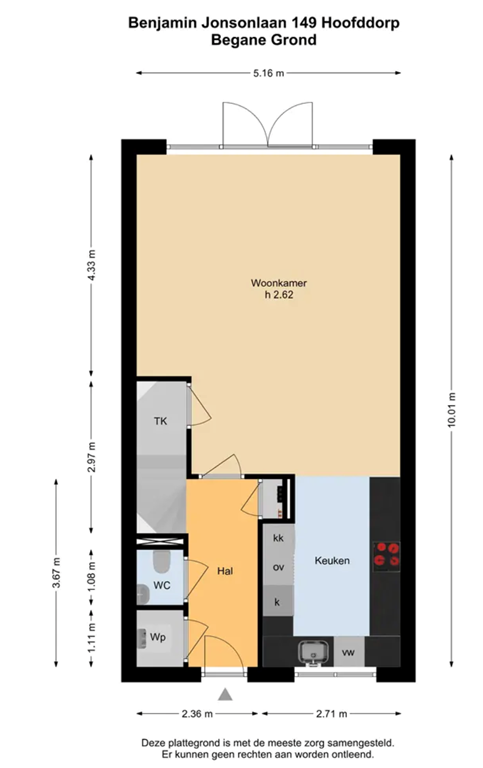 huis Benjamin Jonsonlaan Hoofddorp - Afbeelding 2