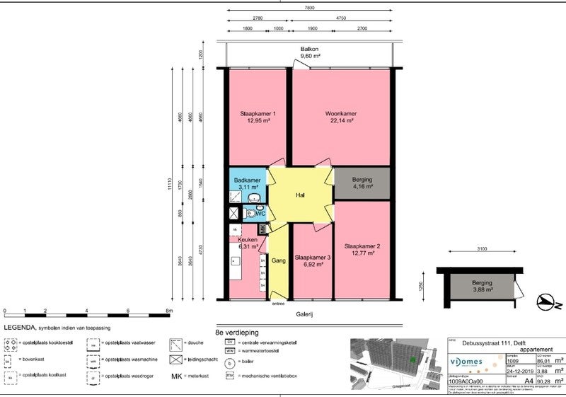 huis Debussystraat Delft