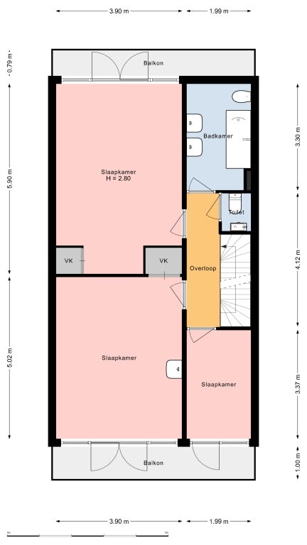huis Doorniksestraat Den Haag - Afbeelding 4