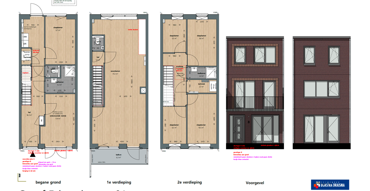 huis Graaf Edzardstraat Appingedam - Afbeelding 2