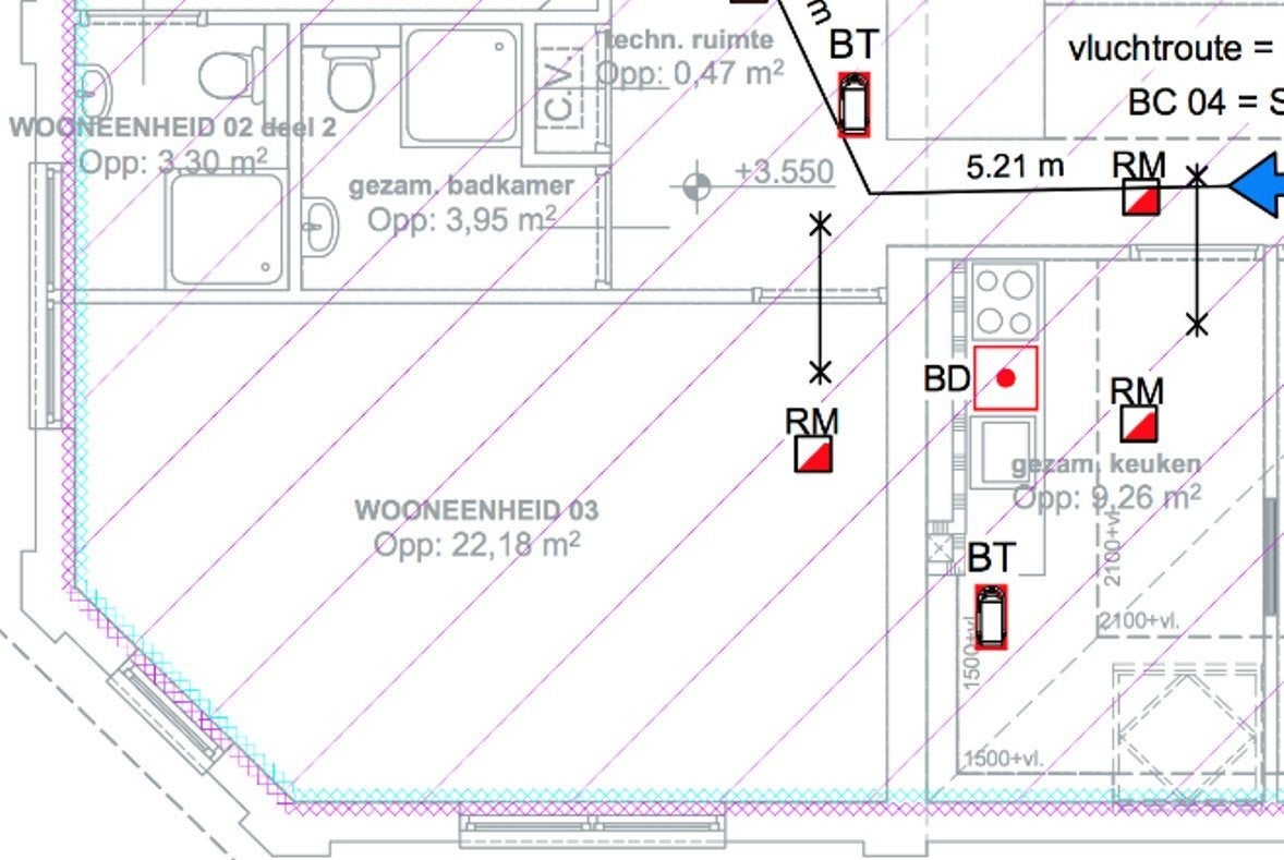 kamer Dorpstraat Maastricht - Afbeelding 2