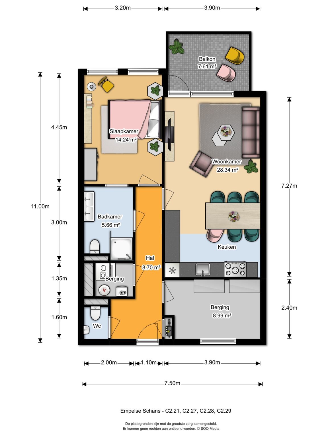 kamer Empelse Schans Den Bosch - Afbeelding 2