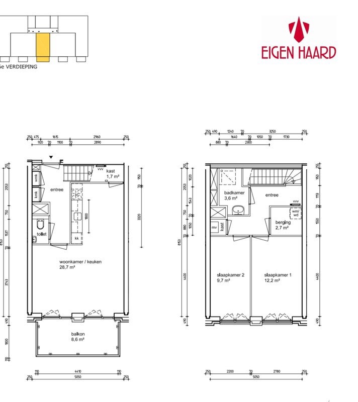kamer Martini van Geffenstraat Amsterdam